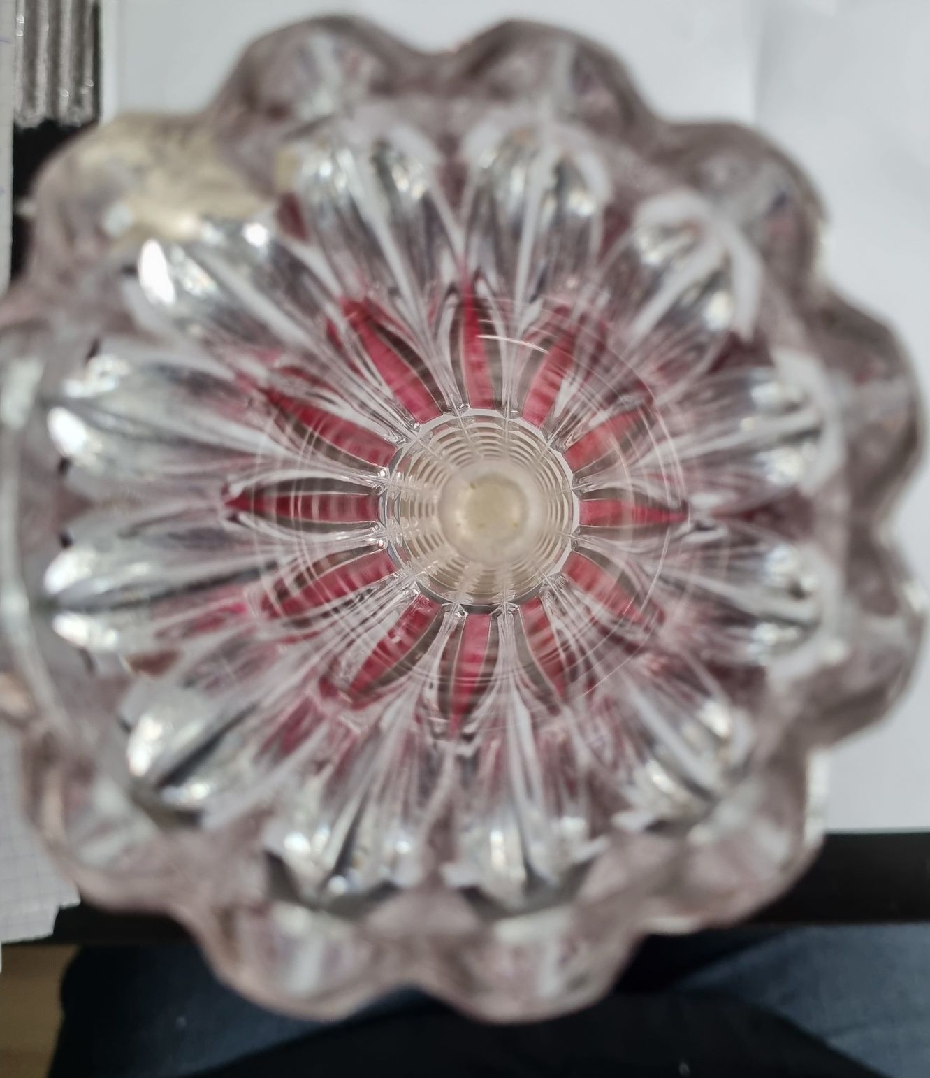 Stary szklany wazon  z  Luminarc