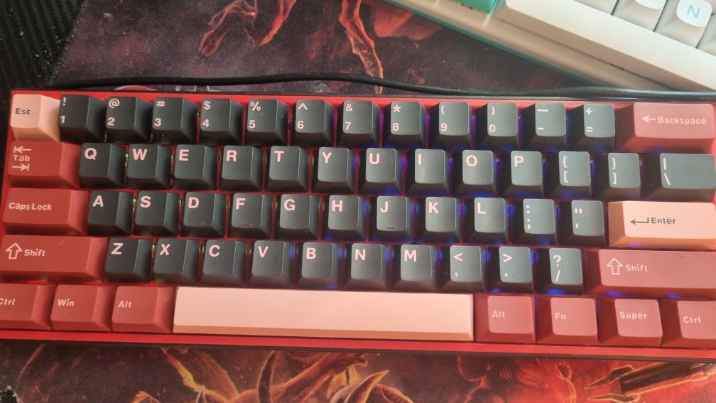 Custom Klawiatura Redragon k617 FIZZ rgb