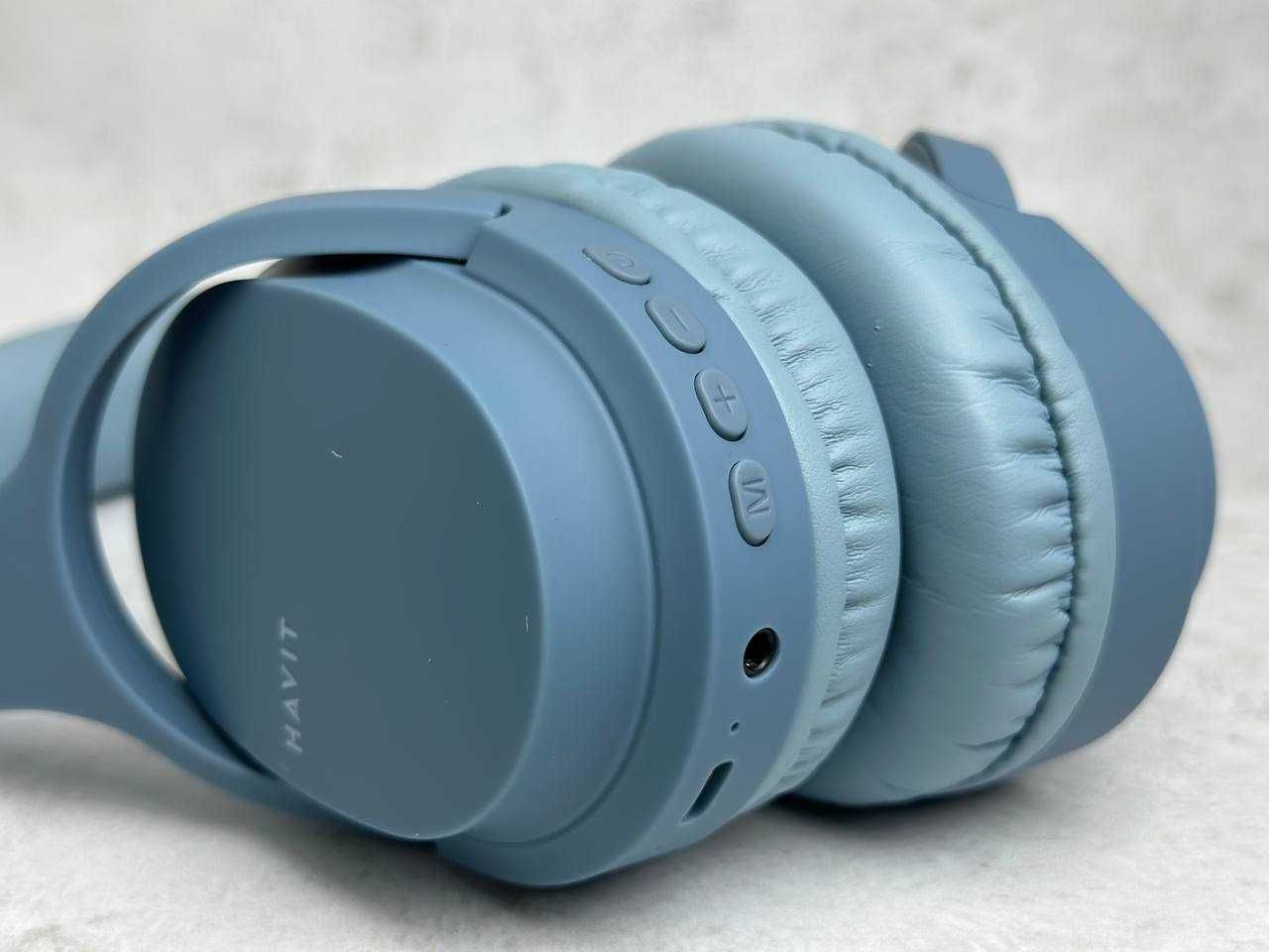 Навушники накладні бездротові HAVIT HV-I62 Deep Blue Купити Гарнітура