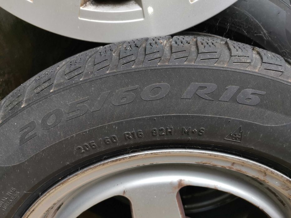 4 Jantes 16" originais Audi furação 5x112 + 4 pneus + 4 tampas