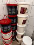 30szt Wiadra 10l z pokrywką HURTOWE ilości plastikowe 10kg pet wiadro