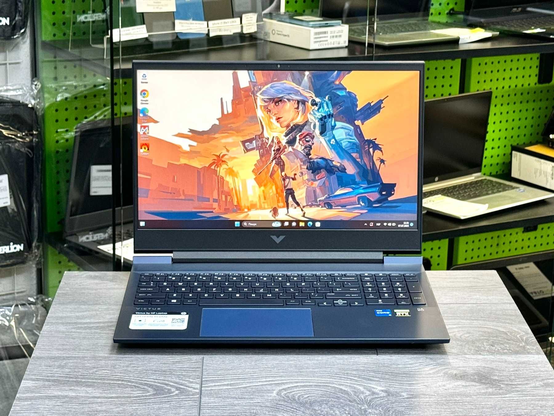 Игровой ноутбук HP Victus 16-d0013dx / RTX 3050 / Core i5-11400H