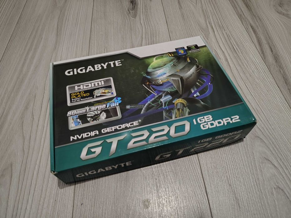 Karta Graficzna Gigabyte Nvidia  GeForce GT220 1GB DDR2 GV-N220D2-1GE