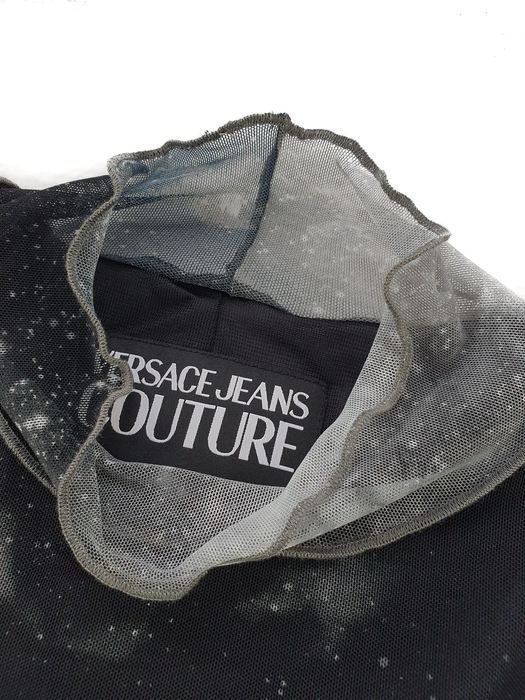 Versace Jeans Couture Black Space Minidress r.36