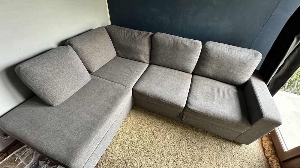 Narożnik rozkładany z funkcją spania