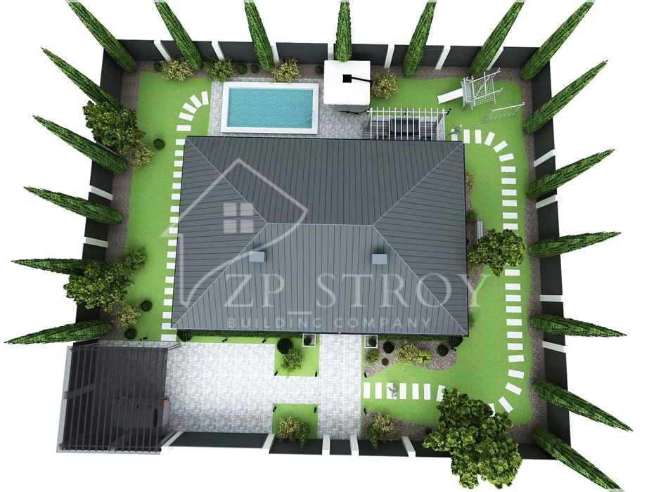 Современный  дом на Правом