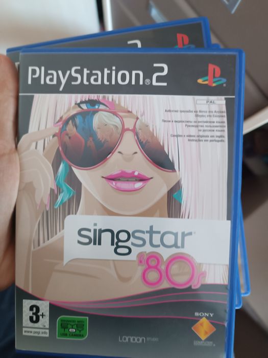 Singstars ps2 jogos