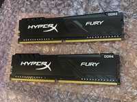 HyperX Fury 2X 8GB 3600 MHz DDR4 DIMM CL17