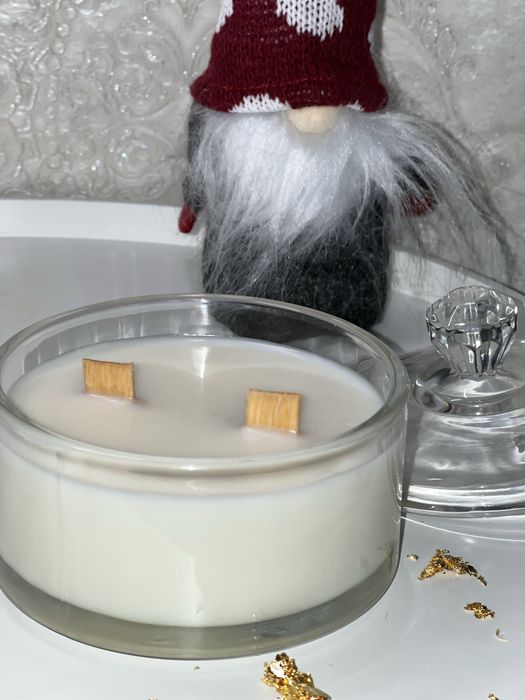 Свічка з натурального соєвого віску