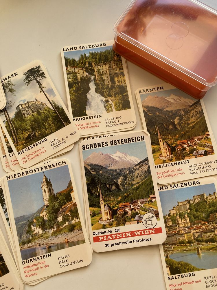 Karty Piatnik Wien kwartet Österreich Austria