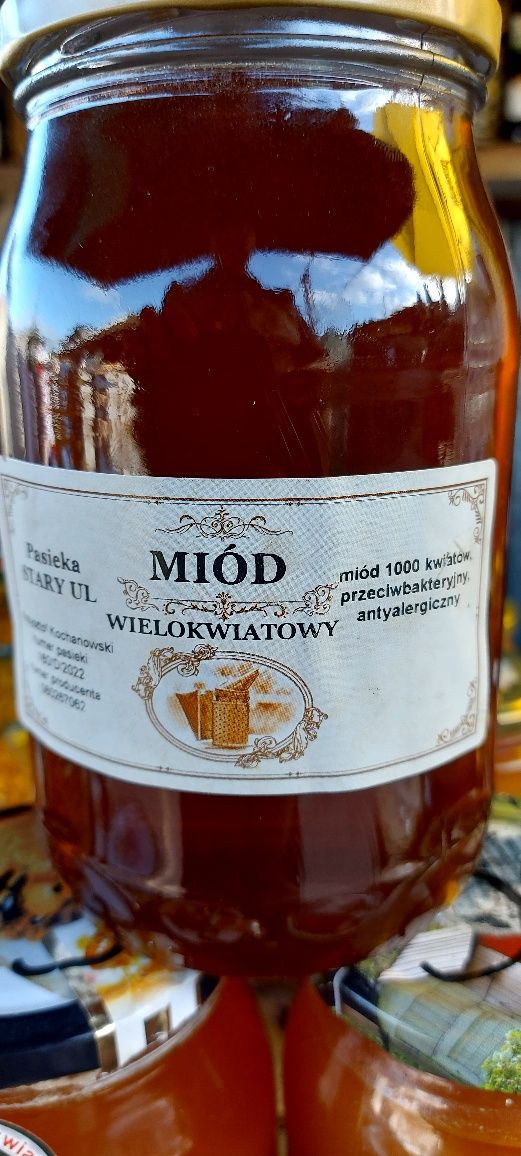 Miód z własnej pasieki