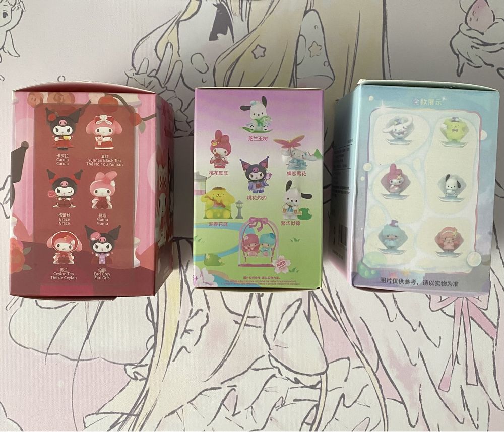 Фігурка sanrio Kuromi Hello Kitty My Melody