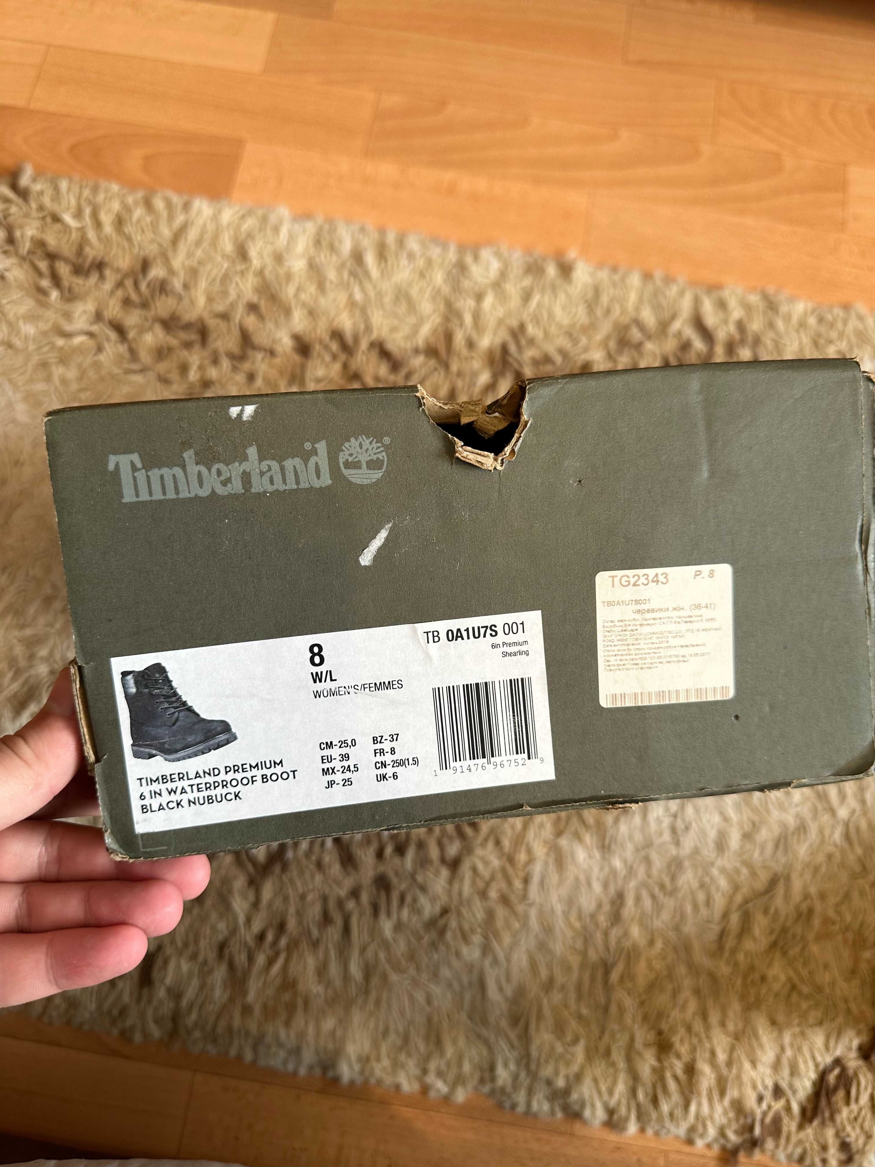 Продам жіночі черевики Timberland 6inch Premium EU- 39/US - 8 розміру