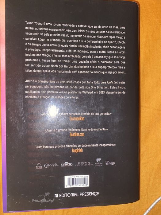 Livro Romance - After