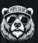 5XL Papa Bear męska koszulka t-shirt nowa bawełna 100 %