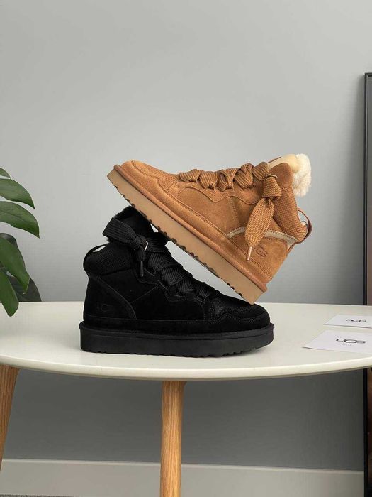 Уггі UGG Highmel Sneaker Black Угг високі 2 кольори (36-41)