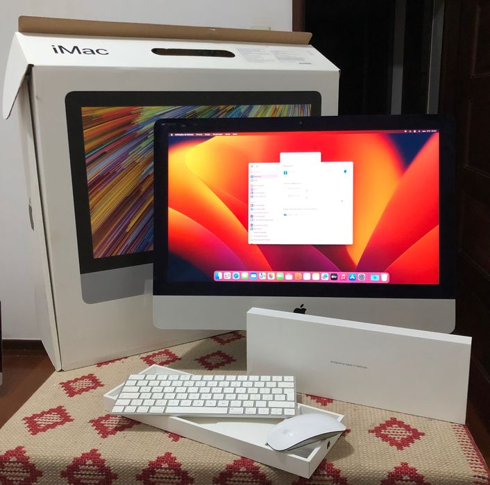 iMac 2017 4K SSD500 20 Giga memoria Magic Mouse 2/keyboard