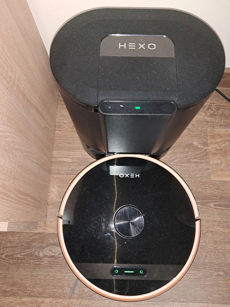 Robot HEXO PRO, używany, stacja odsysająca
