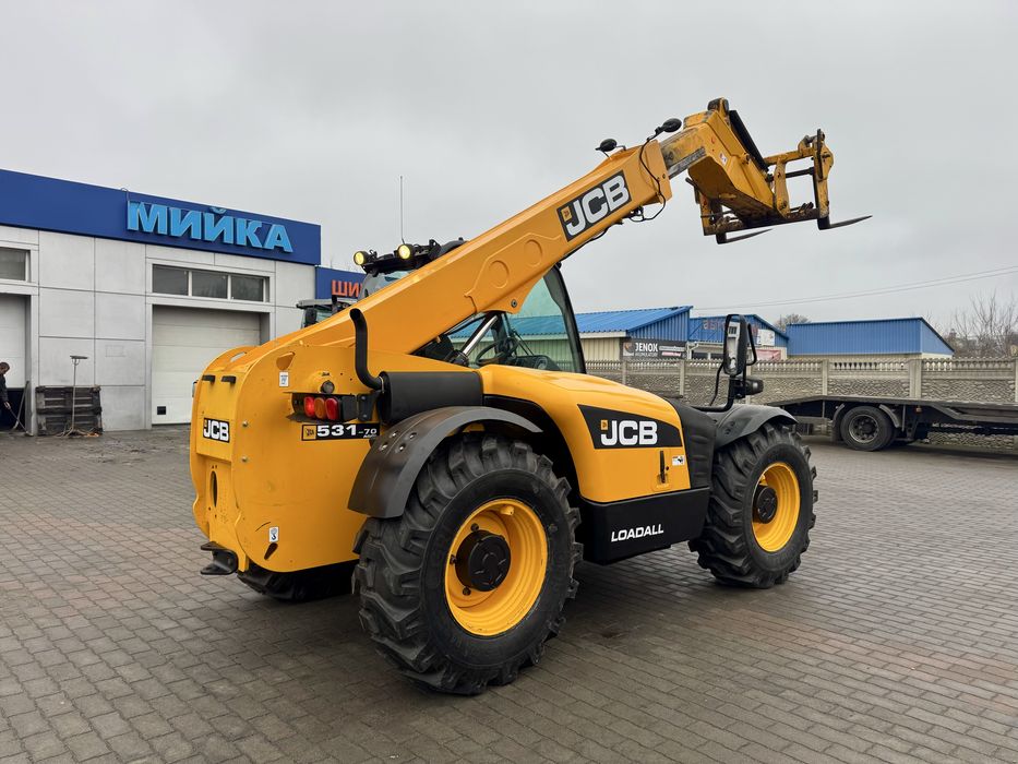 Телескопічний навантажувач JCB 531-70 AGRI 2015р