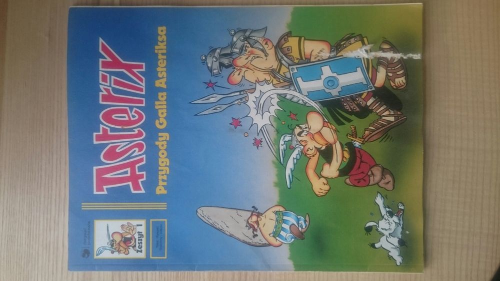 Komiks Asterix Przygody Galla Asterixa 1992r. Komiksy Asteriks