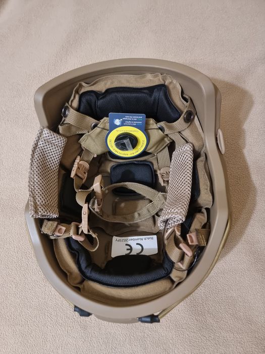 Шолом тактичний Fast з підвісом Wendy койот новий каска тактична