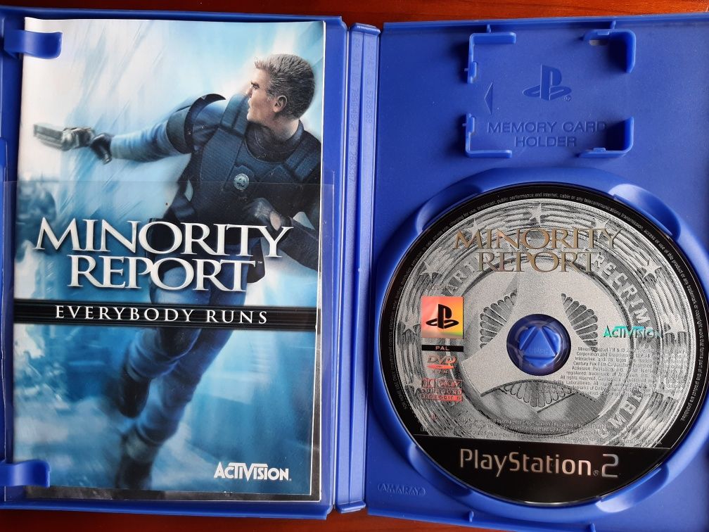 Minority Report Everybody Runs Playstation 2