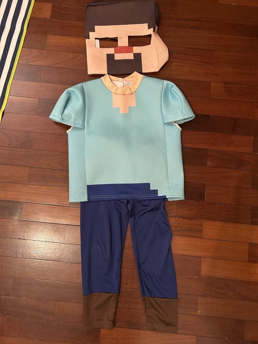 Fato steve minecraft