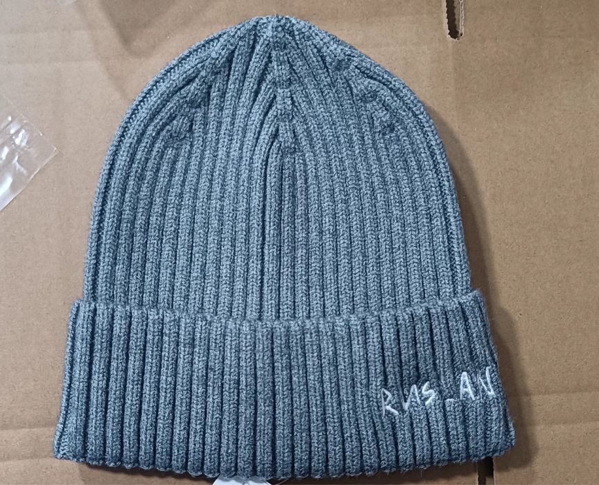 Шапка Ruslan Baginskiy Monogram-embroidered Руслан Багінський