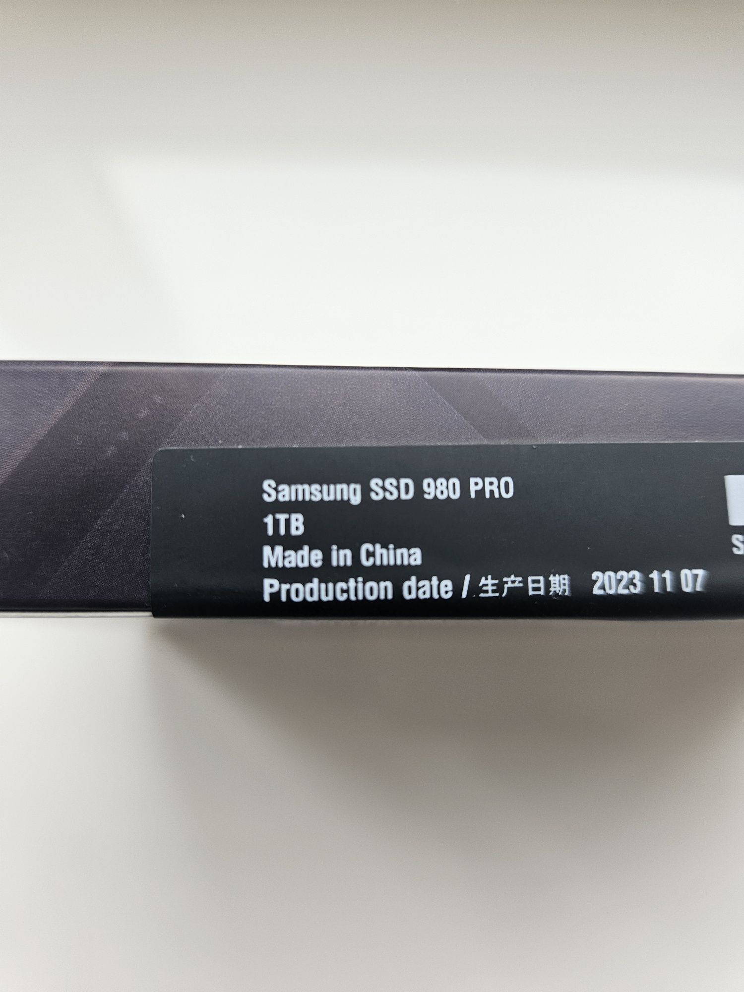 SSD Samsung 980 Pro 1TB (MZ-V8P1T0BW) Новий, Офіційна гарантія 5 років