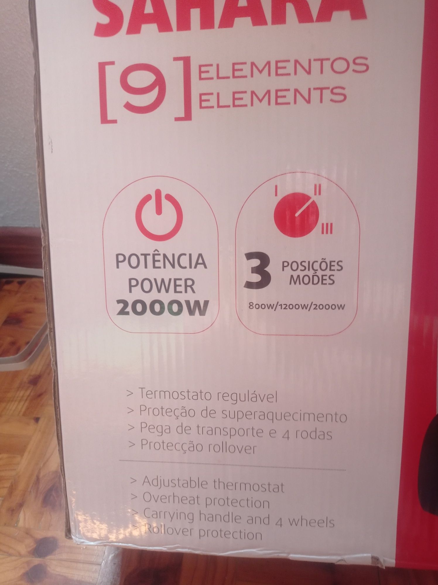 Aquecedor de óleo Garza 2000W