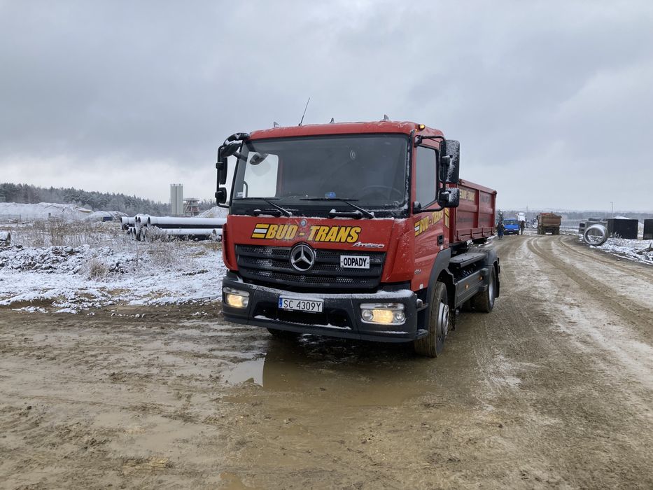 Wywóz gruzu, odpadów, kontenery, Gruzowniki, usługi hakowcem