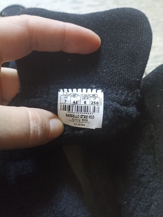 Черевики тактичні Lowa Sassello GTX Mid Ice GoreTex 41 p.