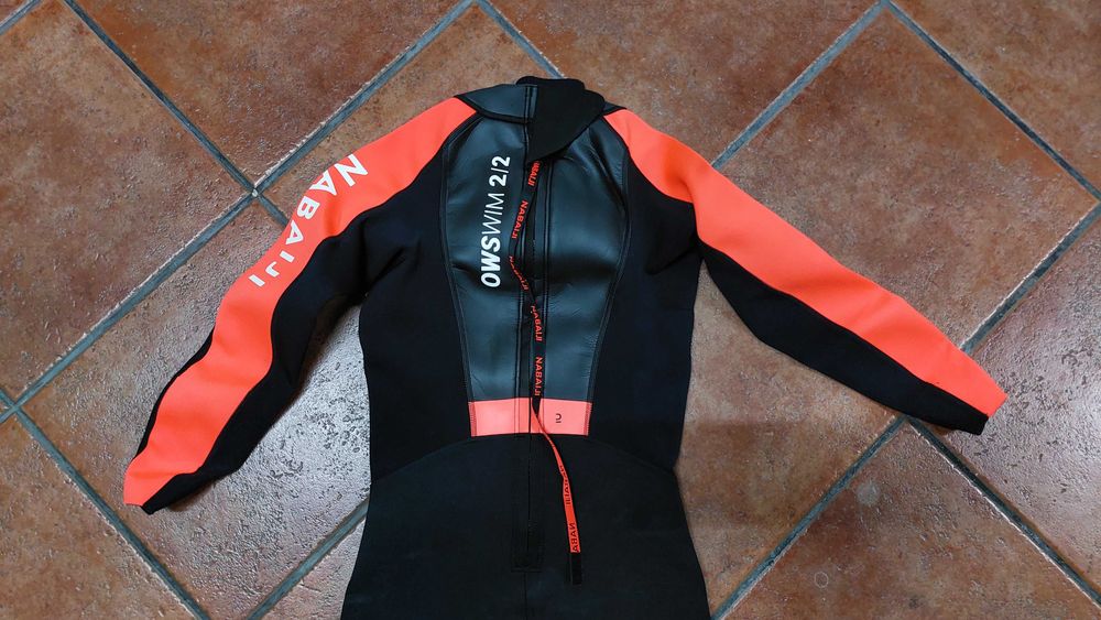 Fato de natação em águas abertas neoprene homem - OWS 100 2/2