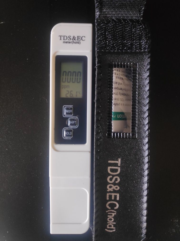 Medidor de TDS e temperatura