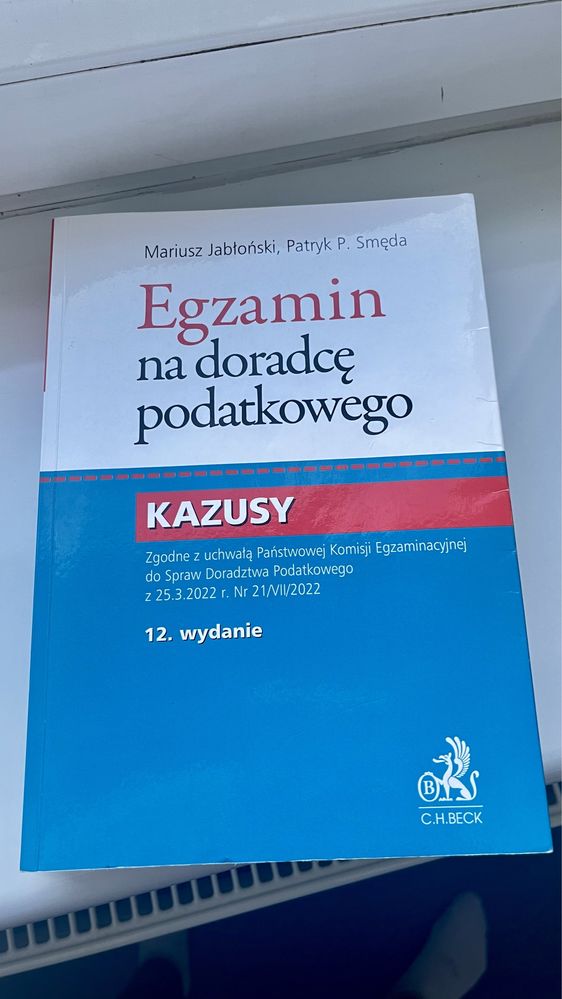 Książka CH Beck Egzamin na doradcę podatkowego KAZUSY