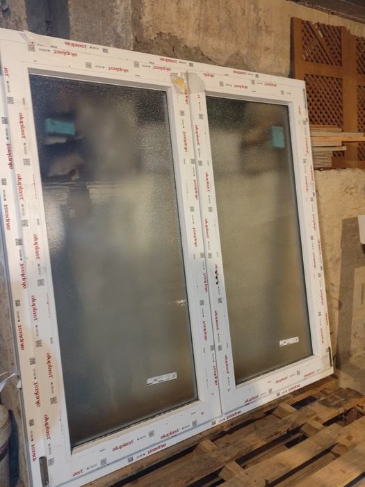 Janela pvc nova 1,40x1,40