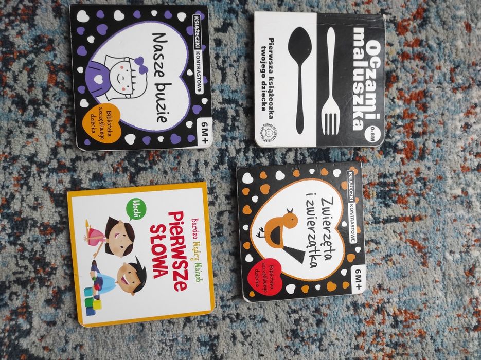 Książeczki kontrastowe