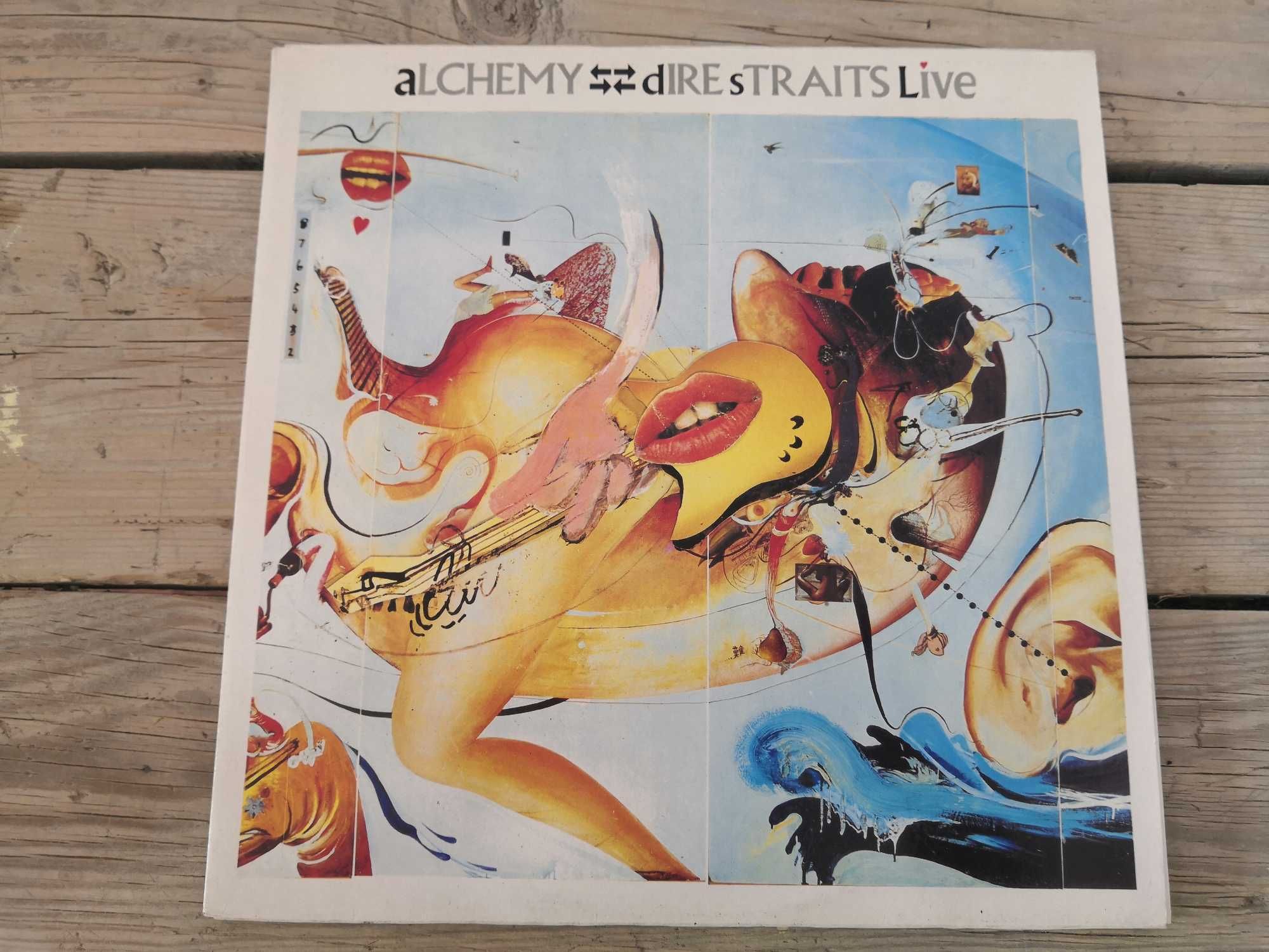 Dire Straits Alchemy Live 2 LP winyl Holandia 1984 gatefold