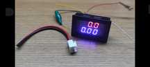 Вольтметр амперметр 2 in 1 100V 10A без шунта