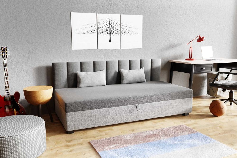 Tapczan Łóżko młodzieżowe z pojmenikiem na pościel dostawa wniesienie!