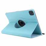 SKÓRZANE obrotowe Etui do iPad Air 13" 2025/2024/Pro 12.9" niebieski
