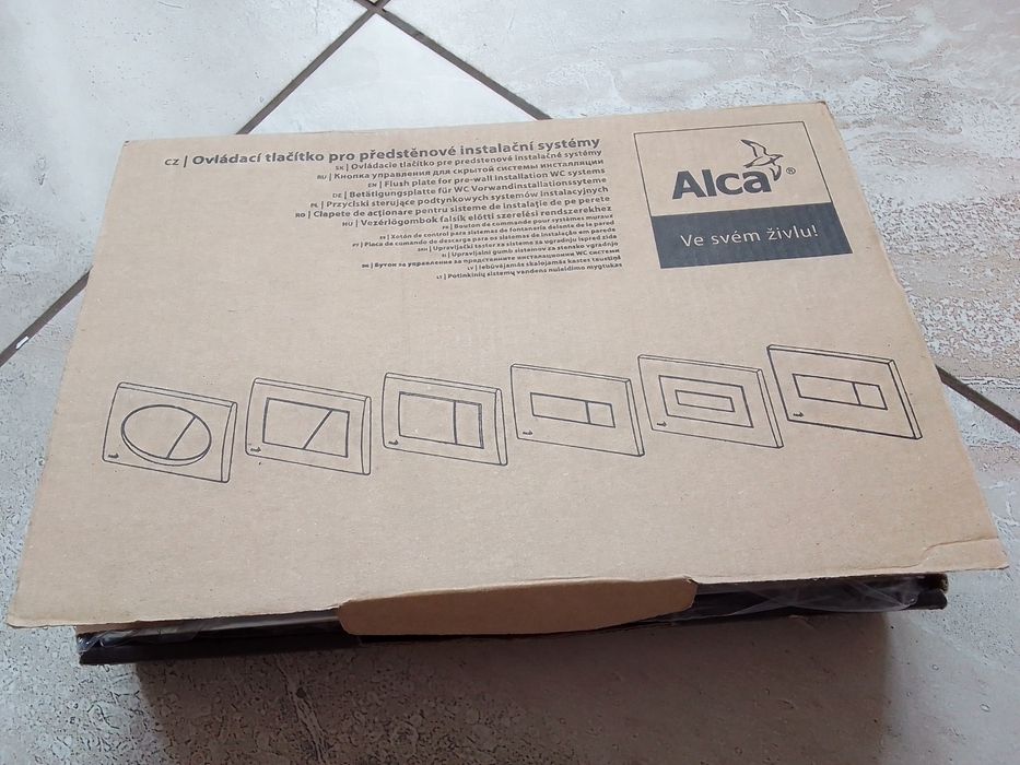 Кнопка керування Alca plast для змивання, для (вмонтованого туалету в