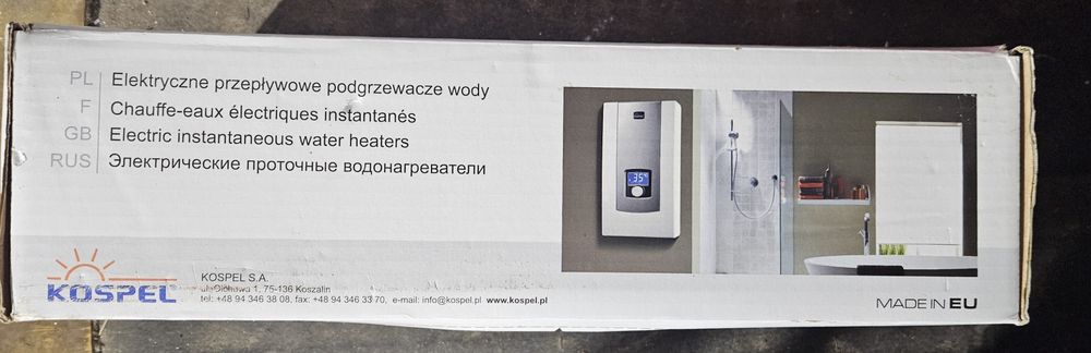 Podgrzewacz przepływowy KOSPEL PPE2 15kW