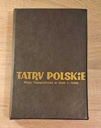 Tatry Polskie – wojskowe mapy topograficzne