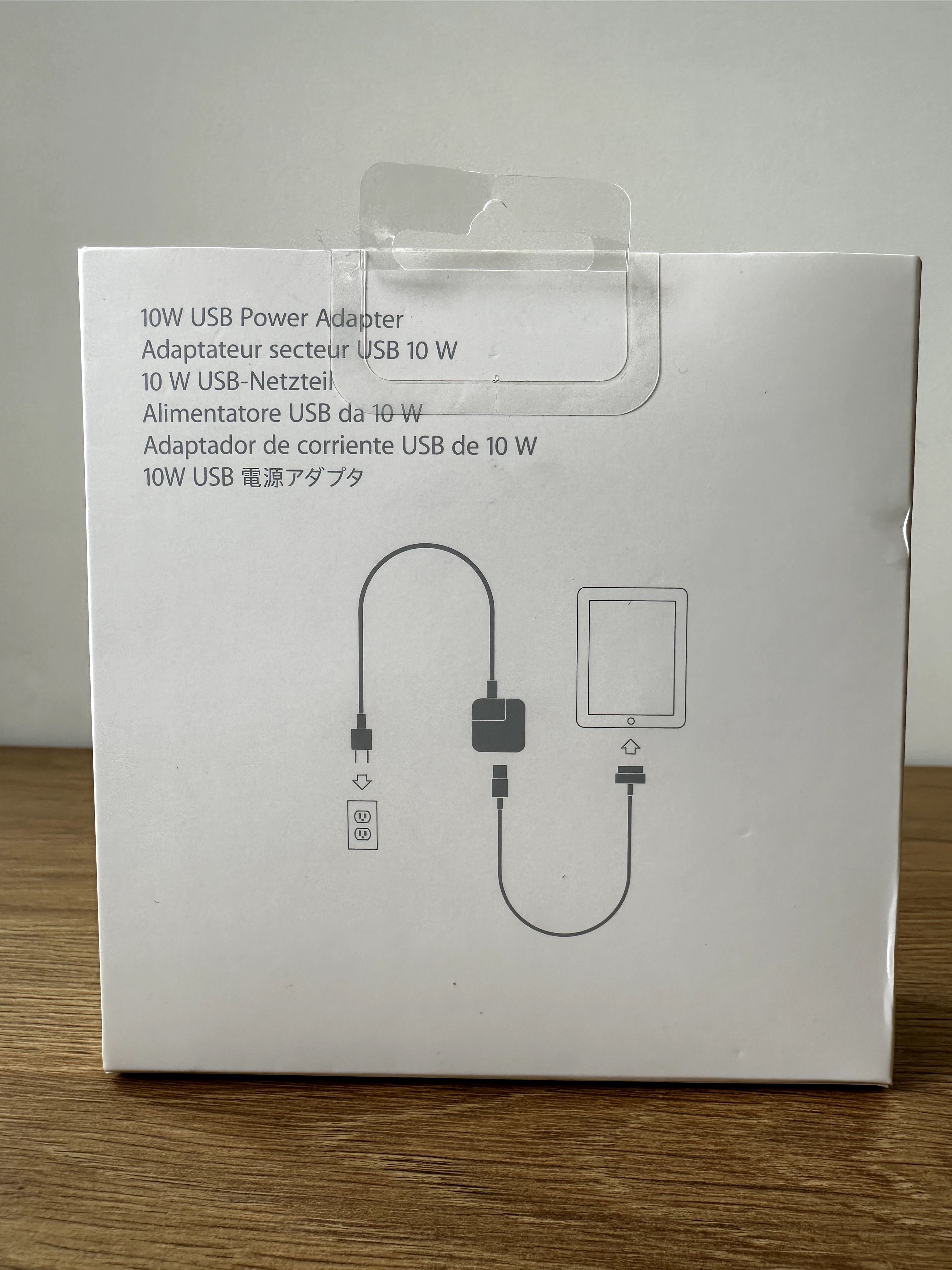 Оригінальний зарядний пристрій Apple iPad 10W USB Power Adapter MC359