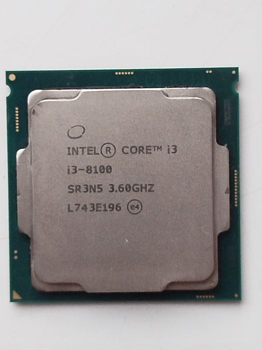 процессор i3 8100