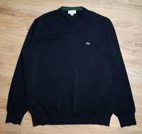 Sweter Lacoste XXL Czarny w Serek