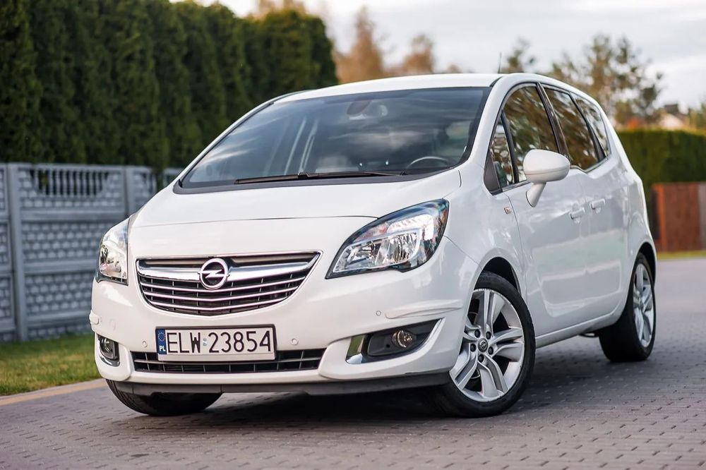 Opel Meriva Cosmo 1.4 Turbo-72tys przebiegu-Navi,Kamera-Pełen Serwis Opla2016/2017