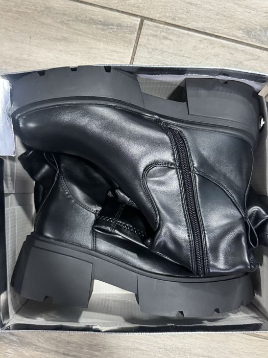 Ботфорди чорні 37 розмір