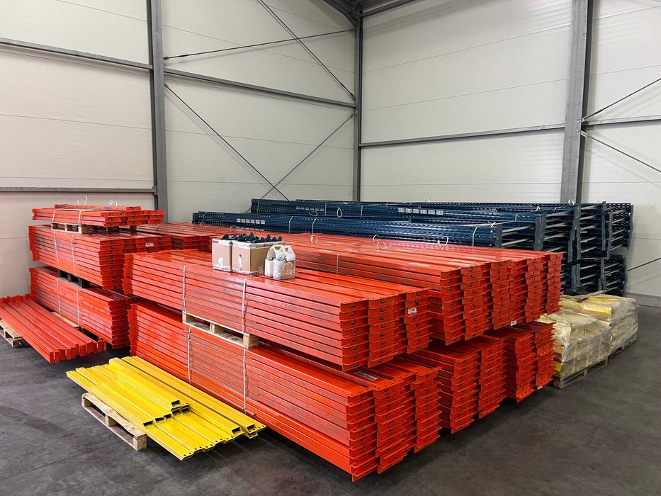 Regał magazynowe - paletowe, półkowe.